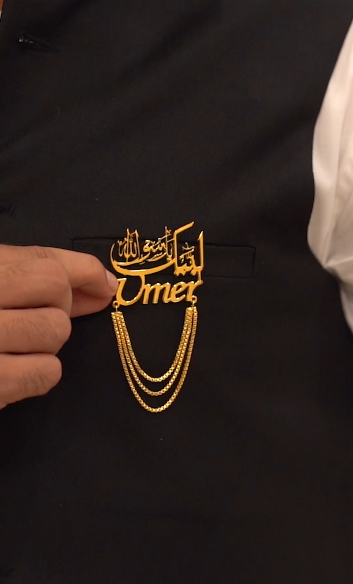 Labaik Coat Pin